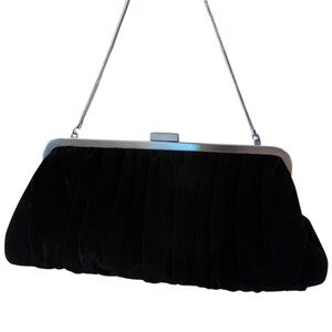 Mary Kay Black Velvet Evening Bag Handbag 2007 New Holiday Wishes Formal‎ Party